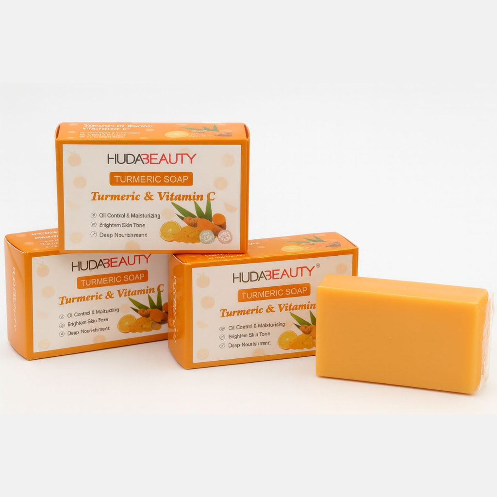 Huda Beauty Turmeric Vitamin C Soap